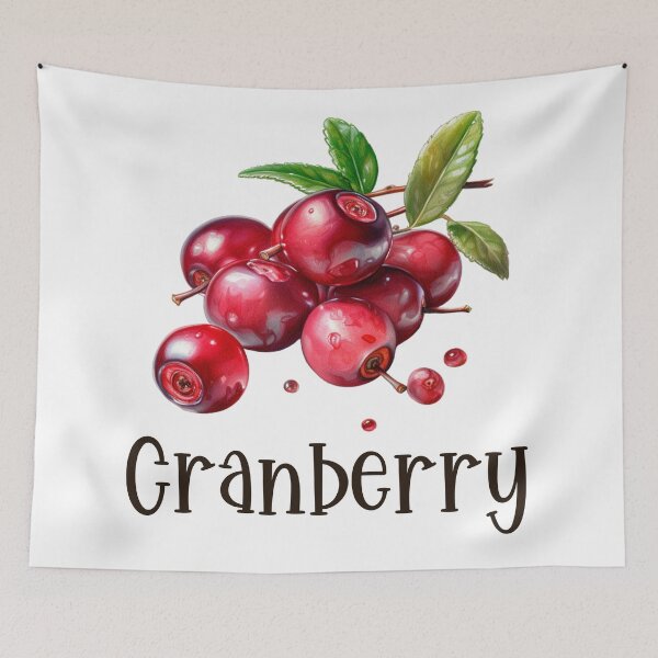 Item preview, Watercolor Illustration of Cranberry  designed and sold by Sketch-Shack.