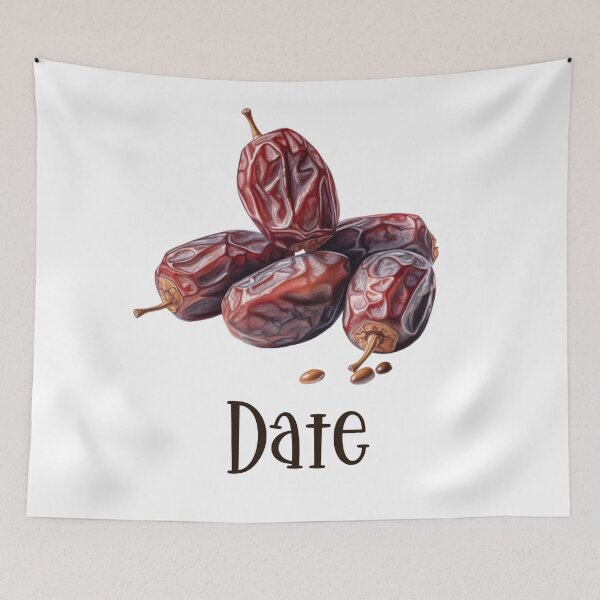 Item preview, Watercolor Illustration of Date  designed and sold by Sketch-Shack.