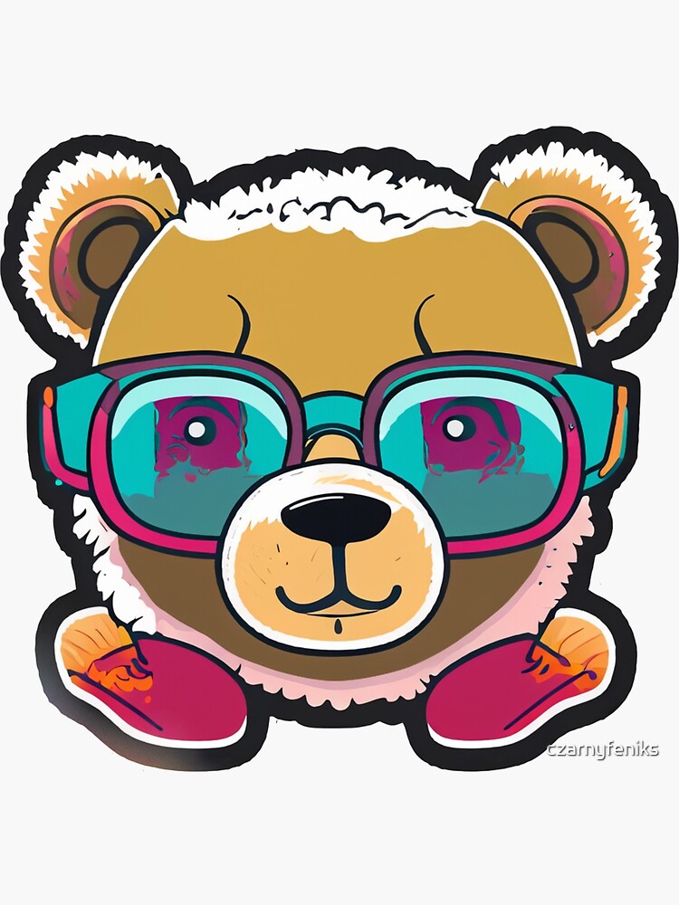 Retro Bears Sticker Pack