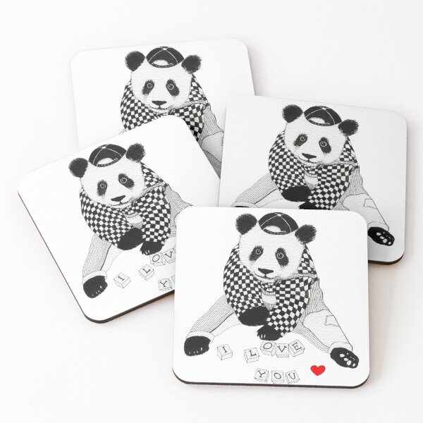 Item preview, Baby Panda I love you designed and sold by Ekaterina Khozatskaya.