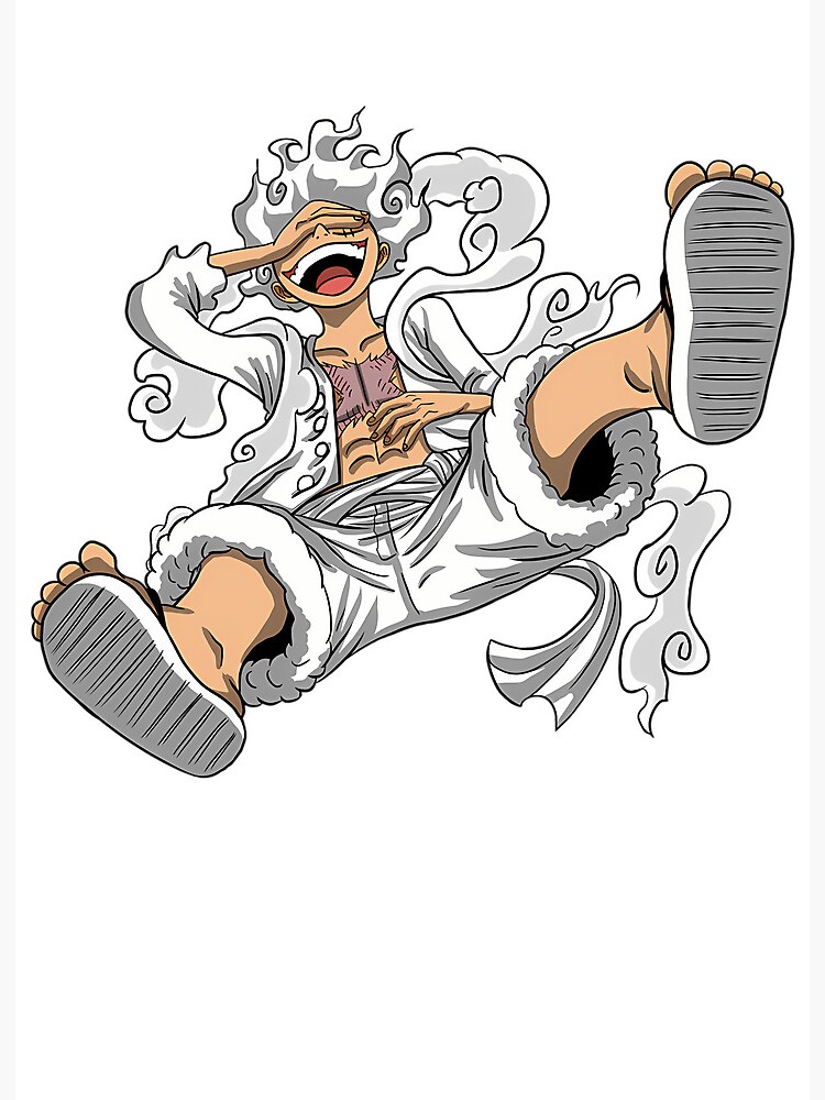 Gear 5 - Monkey D luffy Art Board Print for Sale by SevenYero