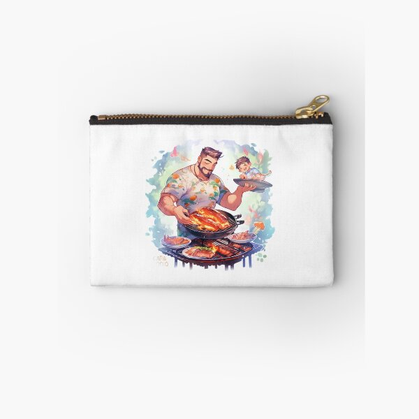 Item preview, Fathers Day Grillmaster Dads BBQ Grill Master Barbecue Cooking Outdoor Dad Season Time King designed and sold by MartynGrey.