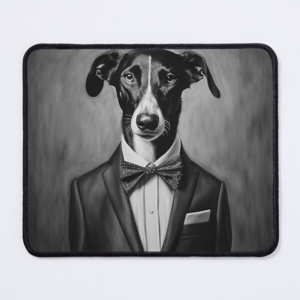 Item preview, Black Greyhound in Suit Art designed and sold by redstar19.