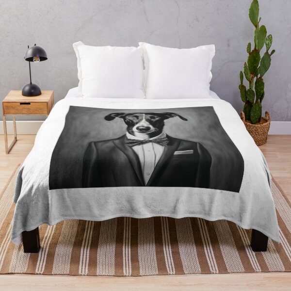 Item preview, Black Greyhound in Suit Art designed and sold by redstar19.