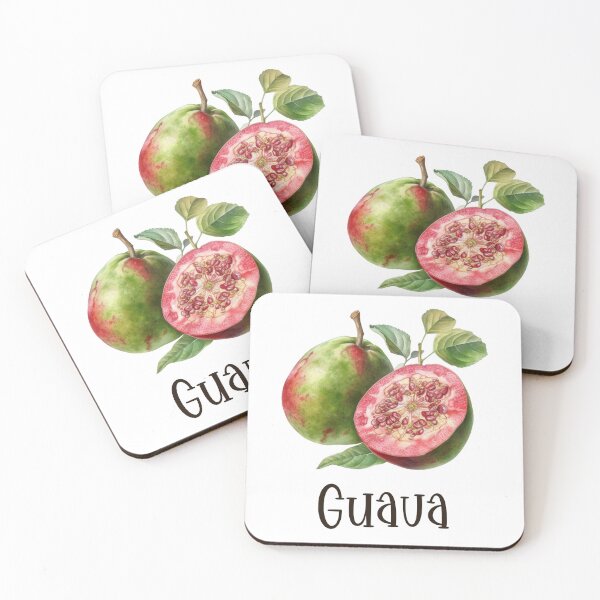Item preview, Watercolor Illustration of Guava  designed and sold by Sketch-Shack.