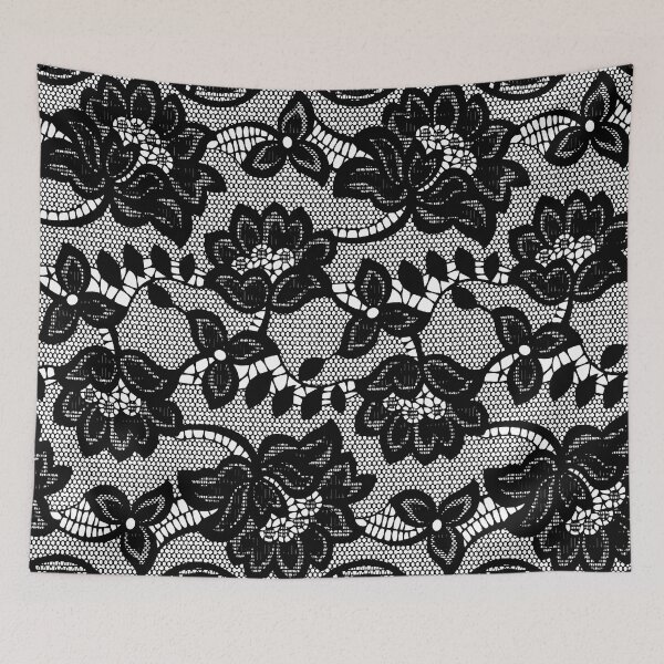 Item preview, Lace ribbon black and white  designed and sold by ArtAngiTresors.