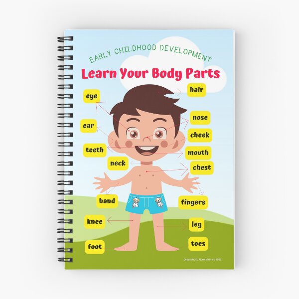 Item preview, Classroom Posters Learn Your Body Parts & other School/Home Learning Supplies & Gifts  designed and sold by AlonaM.