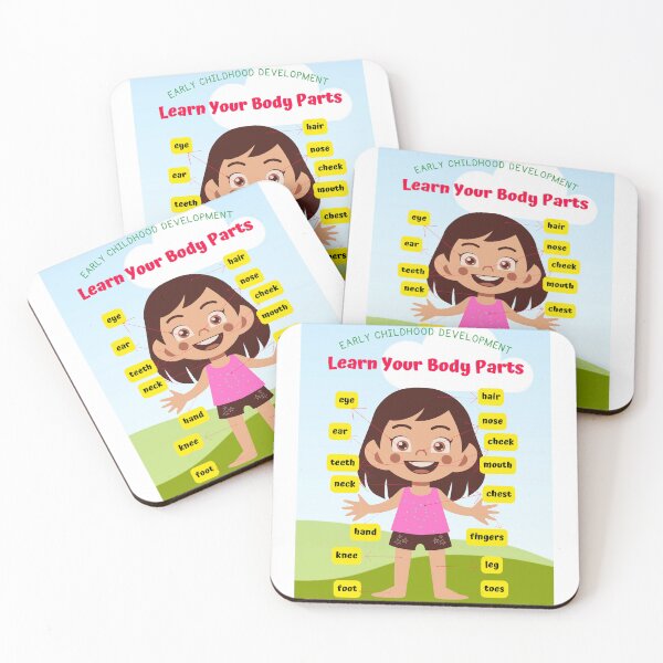 Item preview, Classroom Posters Learn Your Body Parts & other School/Home Learning Supplies & Gifts  designed and sold by AlonaM.