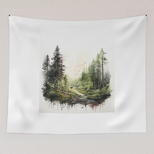 Item preview, Eternal Echoes of the Woodlands designed and sold by Vardia.