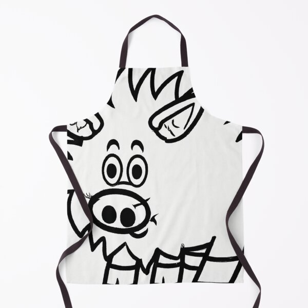 Item preview, Porkypine line drawing black and white designed and sold by Soup Du Jour.