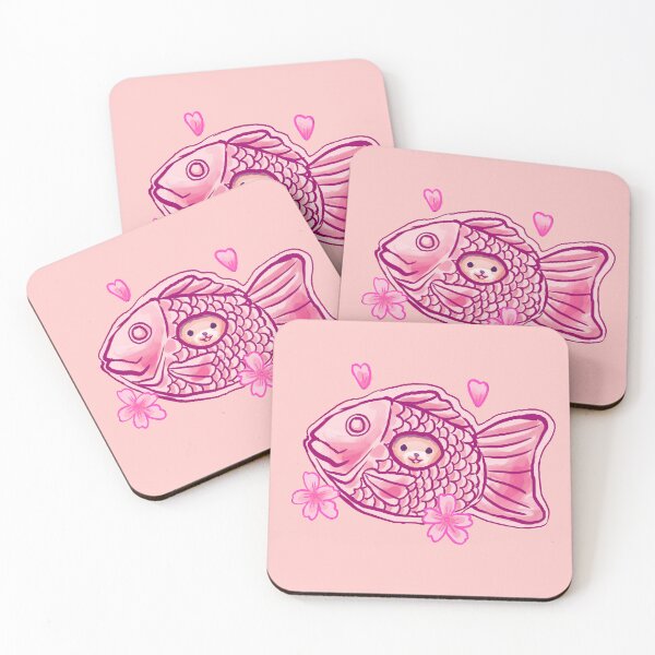 Item preview,  Kawaii bear sakura taiyaki japanese cherry blossom designed and sold by craftsanime.