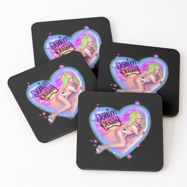 Item preview, Denim Pussy Airbrush Merch  	 designed and sold by fnfuytkp86.