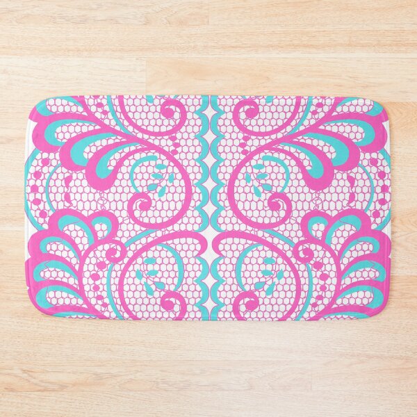 Item preview, Lace ribbon blue and pink designed and sold by ArtAngiTresors.