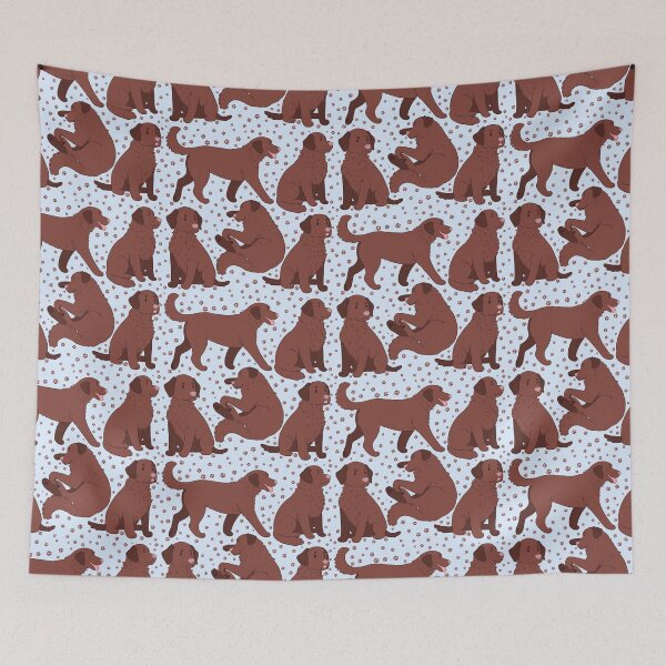 Item preview, Cute Chesapeake Bay Retriever Dog Pattern  designed and sold by Yaragold.
