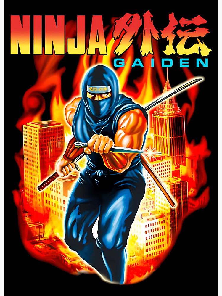 NINJA GAIDEN 店頭ポスター NINJA GAIDEN 店頭ポスター Ninja Gaiden Logo/shelf Display - Etsy