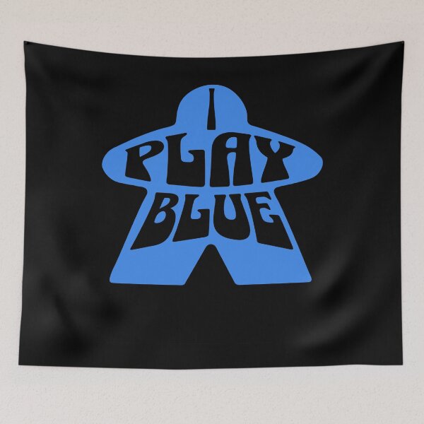 Item preview, I Play Blue Edition - Board Game Aficionados, I'm Hooked on Blue. designed and sold by Zanda-Nerd-Shop.