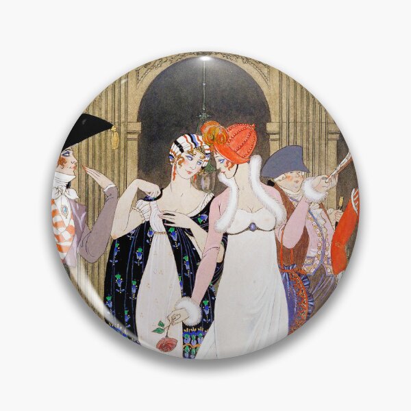 Artikelvorschau, La Merveilleuse im Palais Royal George Barbier entworfen und verkauft von EdgyEdgeArt.