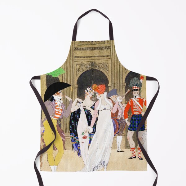 Item preview, La Merveilleuse au Palais Royal George Barbier designed and sold by EdgyEdgeArt.