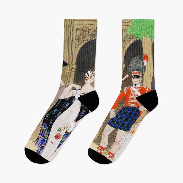Item preview, La Merveilleuse au Palais Royal George Barbier designed and sold by EdgyEdgeArt.