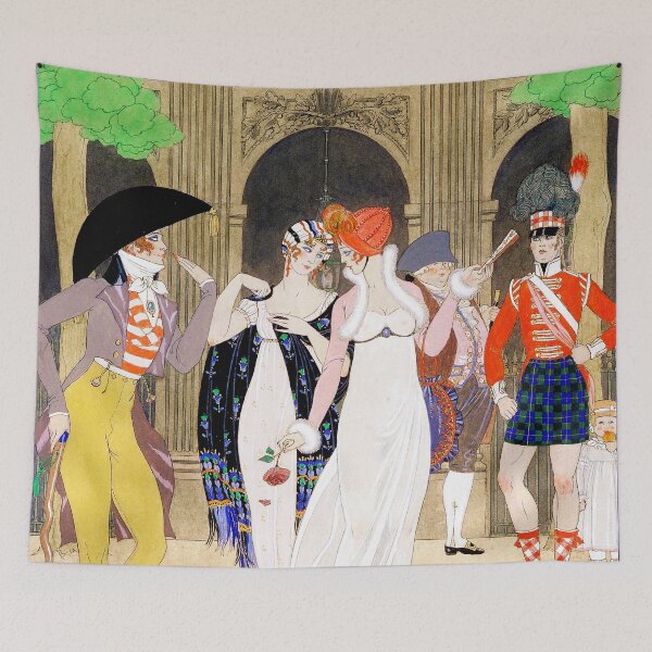 Artikelvorschau, La Merveilleuse im Palais Royal George Barbier entworfen und verkauft von EdgyEdgeArt.
