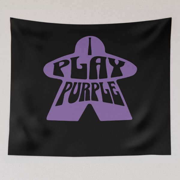 Item preview, I Play Purple. Purple Reign - Board Game Enthusiasts, I Rule with Purple. designed and sold by Zanda-Nerd-Shop.