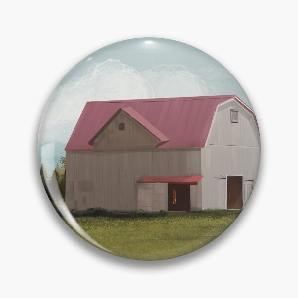 Item preview, Barn farm orengon landscape  Barn Farm Landscape  designed and sold by Arctic frame studio.