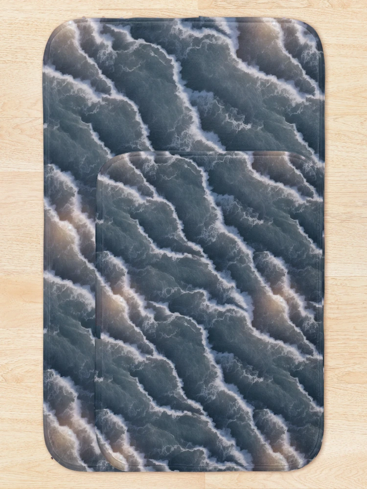 Thumbnail 5 of 6, Bath Mat, Ocean designed and sold by RASUNED.