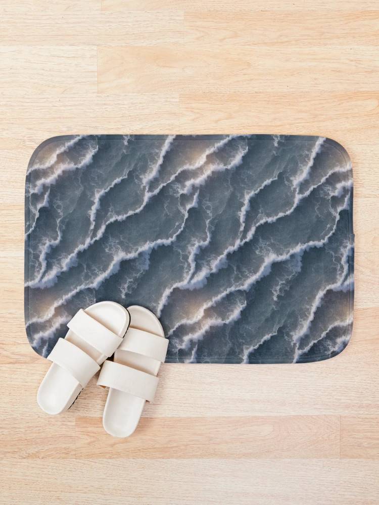 Thumbnail 1 of 6, Bath Mat, Ocean designed and sold by RASUNED.