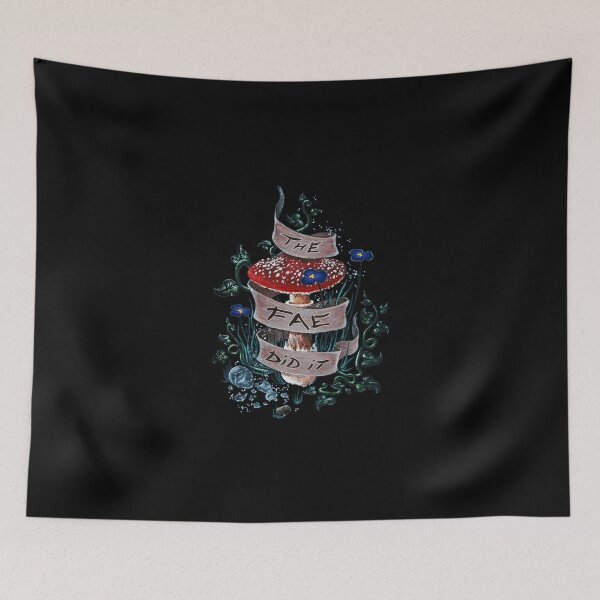 Item preview, The Fae Did It _ Red & Purple designed and sold by Brocelle-.