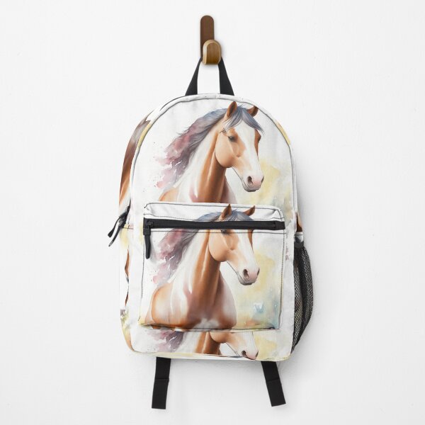 Item preview, Welsh Cob Elegance: Watercolor Horse Face Art Print designed and sold by Artforhorse.
