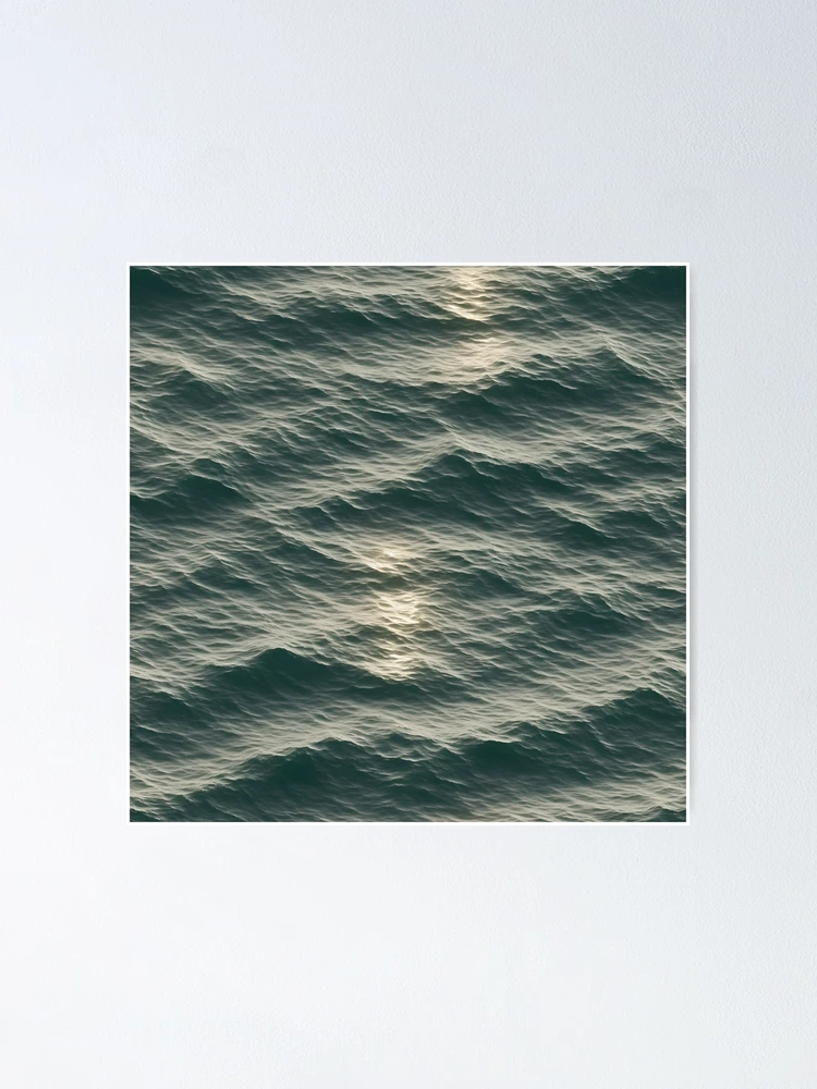Thumbnail 1 of 3, Poster, Ocean designed and sold by RASUNED.