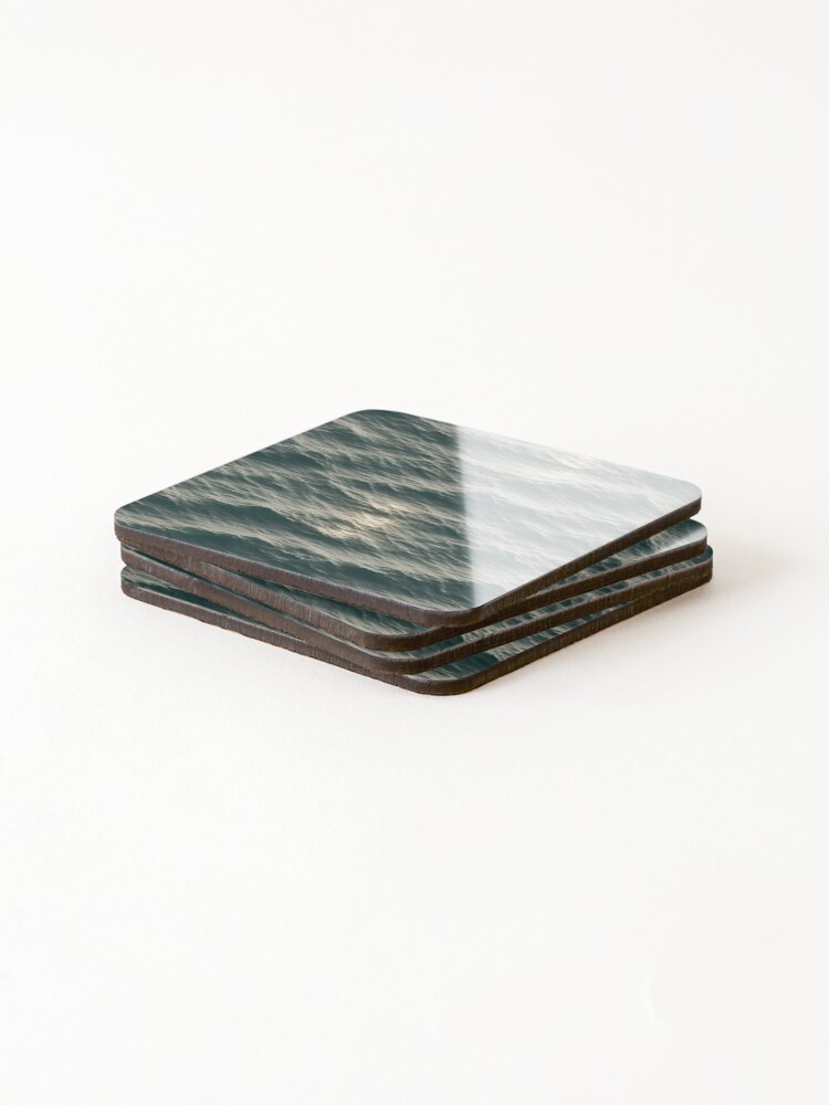 Thumbnail 4 of 5, Coasters (Set of 4), Ocean designed and sold by RASUNED.