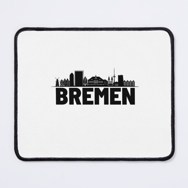 Item preview, Bremen city silhouette illustation  designed and sold by DeluxBee.