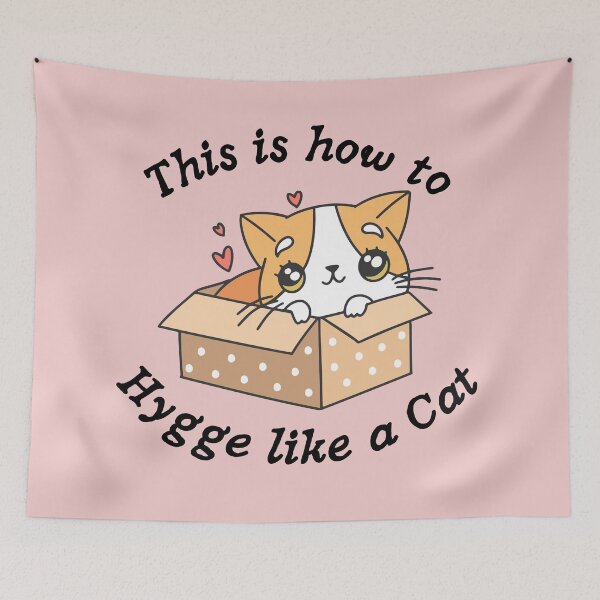 Item preview, This is how to Hygge like a Cat designed and sold by ElLocoMus.