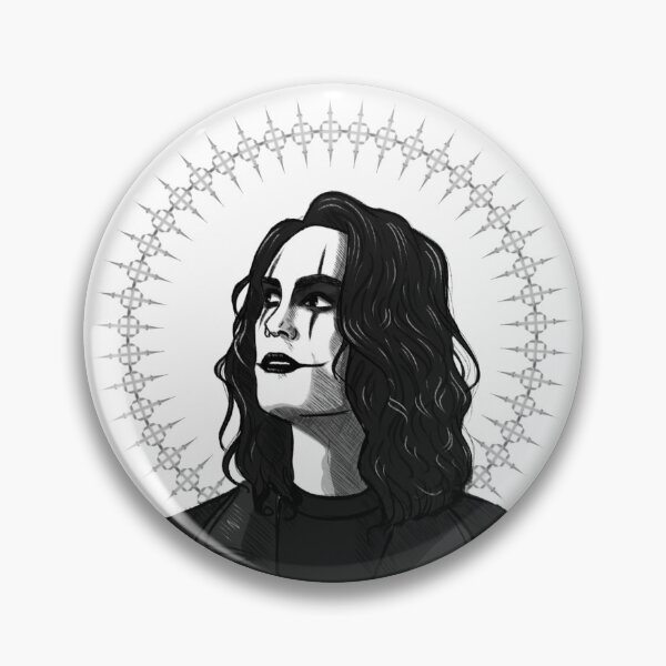Artikel-Vorschau von Eric Draven aus The Crow 1994, designt und verkauft von BlackOrchidArt.