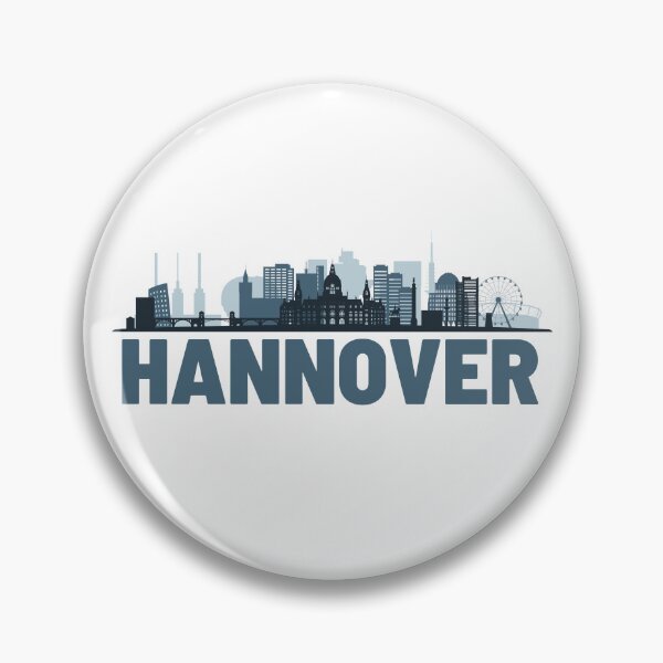 Item preview, Hannover city silhouette illustation  designed and sold by DeluxBee.