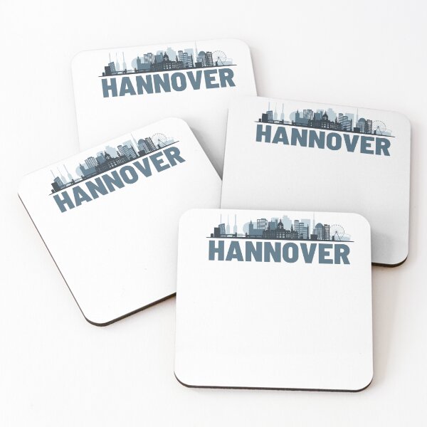 Item preview, Hannover city silhouette illustation  designed and sold by DeluxBee.