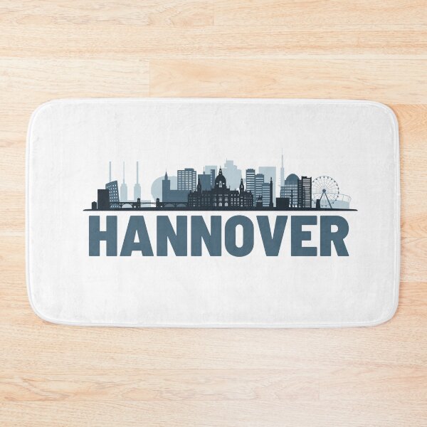 Item preview, Hannover city silhouette illustation  designed and sold by DeluxBee.