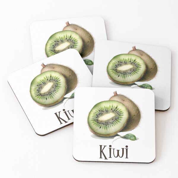 Item preview, Watercolor Illustration of Kiwi  designed and sold by Sketch-Shack.