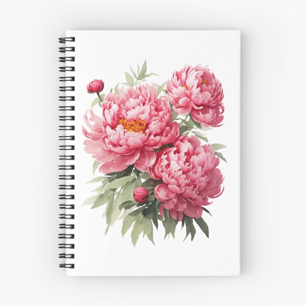 Item preview, Elegant Watercolor Red and Pink Peonies designed and sold by IMUZEN.