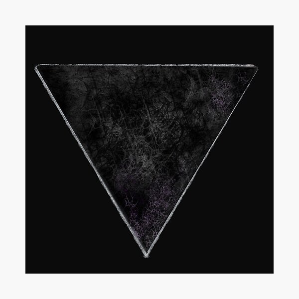 Item preview, Black triangle - Asocial designed and sold by Themys24.