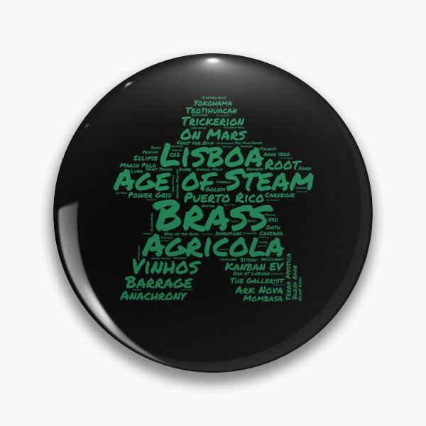 Item preview, I Play Green - Meeple Word Cloud for Board Game Enthusiasts designed and sold by Zanda-Nerd-Shop.
