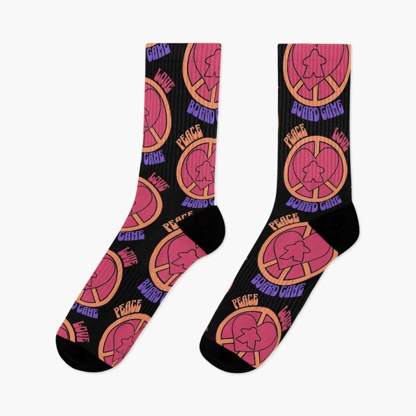 Item preview, Peace, Love, Board Games - The Ultimate Meeple Mantra designed and sold by Zanda-Nerd-Shop.