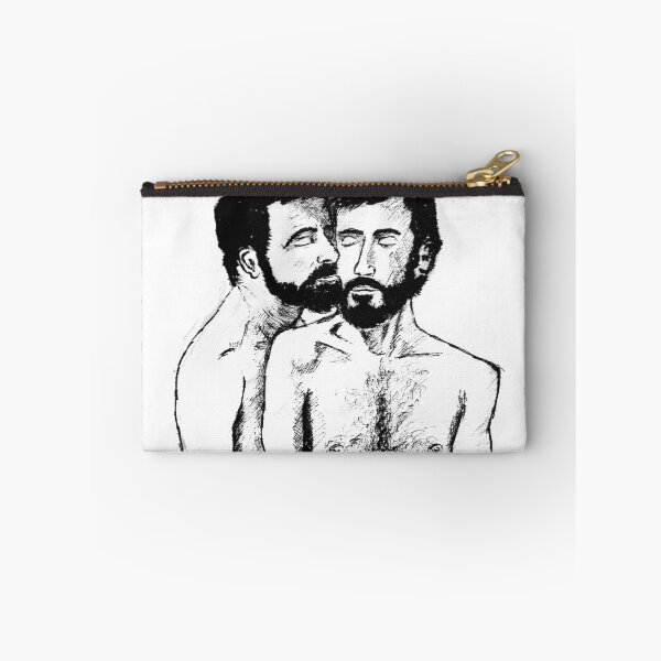 Item preview, Gay illustration - The two bearded lovers designed and sold by garadraw.