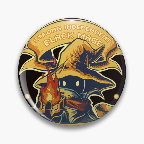 Item preview, Strong Independent Black Mage designed and sold by MICHAELAUSSP.