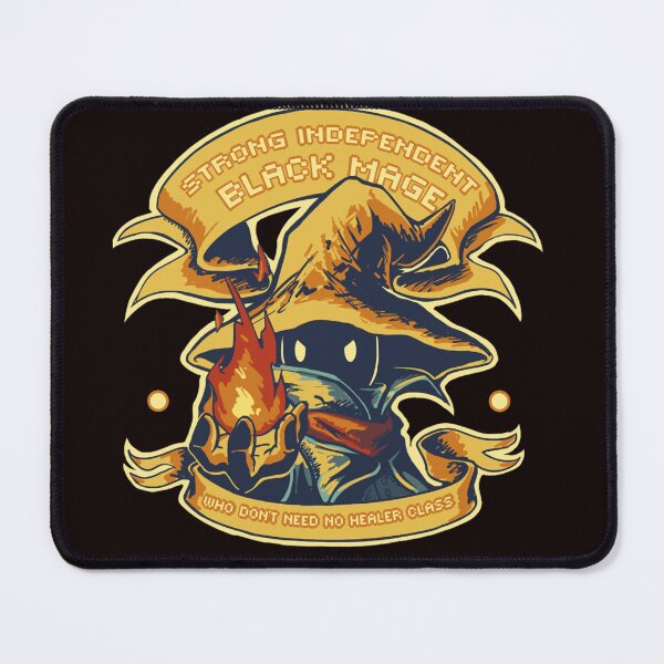 Item preview, Strong Independent Black Mage designed and sold by MICHAELAUSSP.