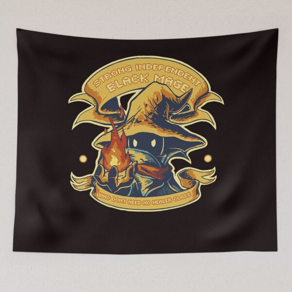 Item preview, Strong Independent Black Mage designed and sold by MICHAELAUSSP.