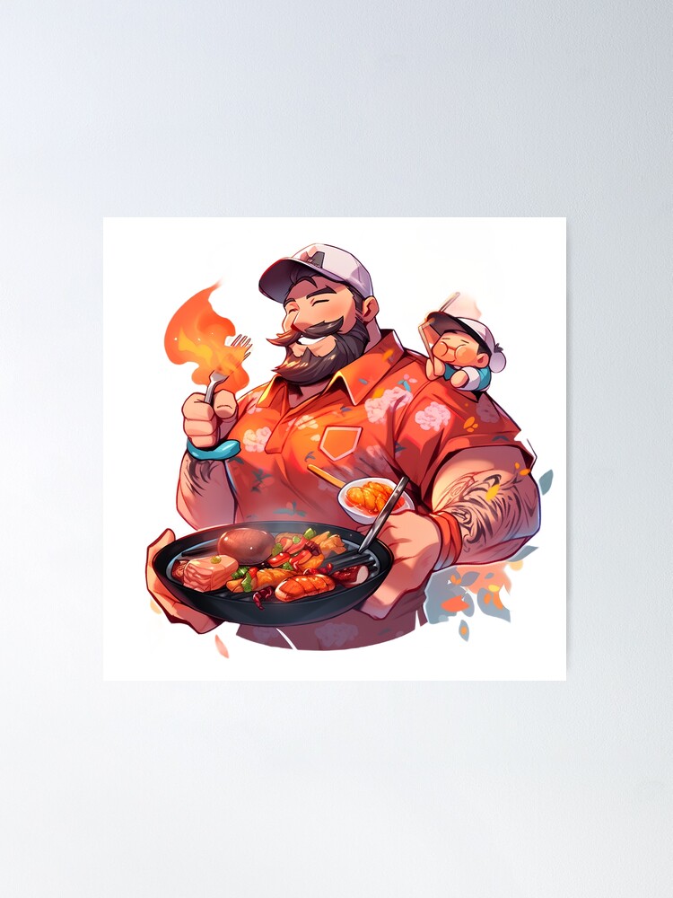 BBQ Daddy - barbecue grilling grill master father' Bandana