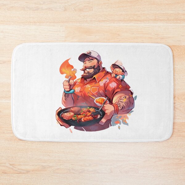 Item preview, Fathers day Grillmaster Cookout BBQ King, Grill Master Dad, Grilling Man Time Season King designed and sold by MartynGrey.