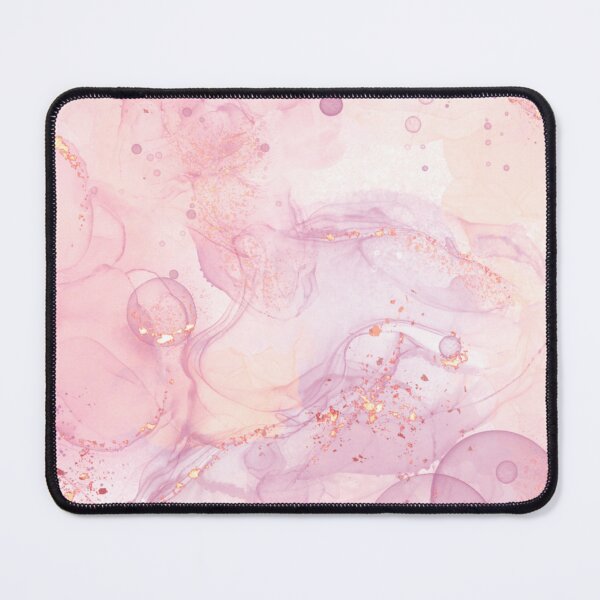 Item preview, Abstract pink and gold bubbles designed and sold by SharPeiArt.